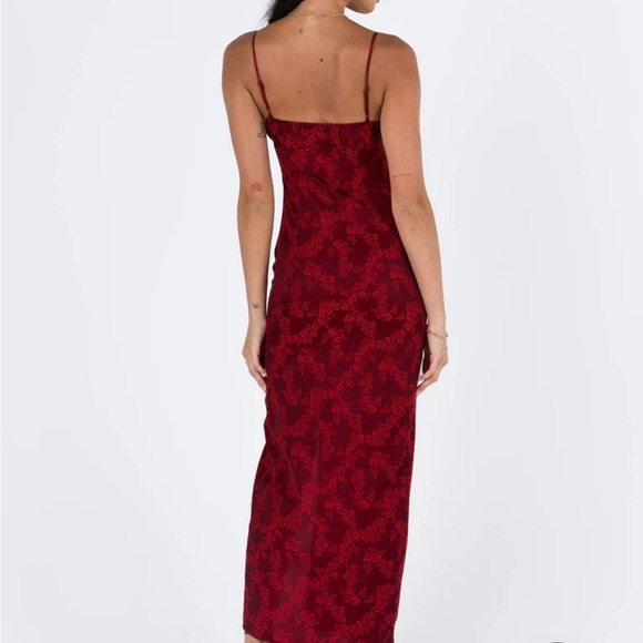 Red Maxi Dress - Picture 3 of 4